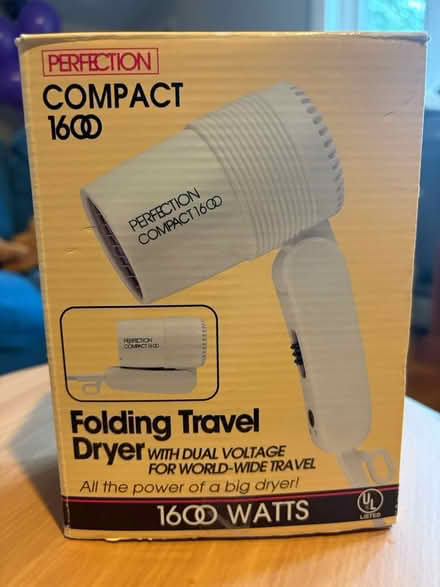 Photo of free Travel Blowdryer (Arlington Near Stratton) #1