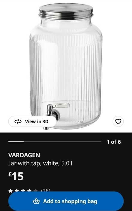 Photo of free 5L drinks dispenser (Brighton, BN2) #2