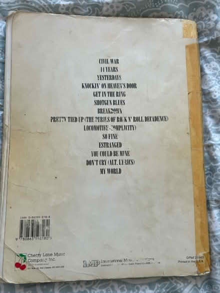 Photo of free Guitar tab book (Ha2 8pw) #2