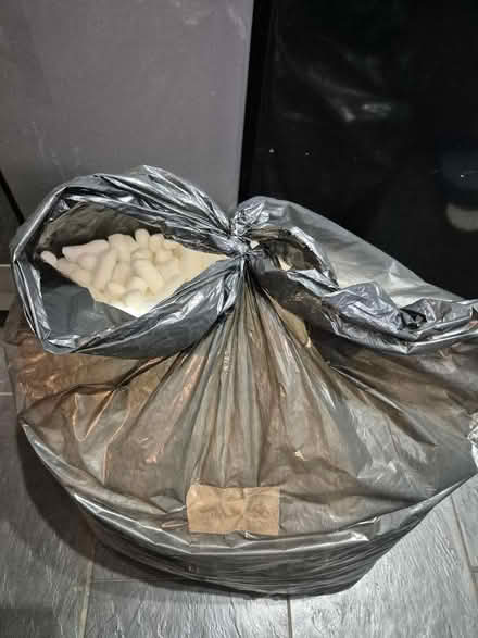 Photo of free Packing peanuts (almost a black bin bag worth) (Norton Hammer S8) #1