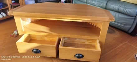Photo of free Corner TV stand wooden (Gorse Hill M32) #2