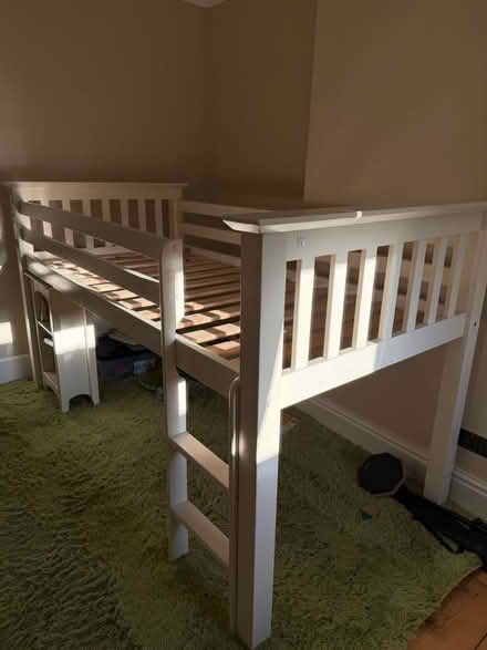 Photo of free Single high sleeper bed with desk (WR5 2AF) #1