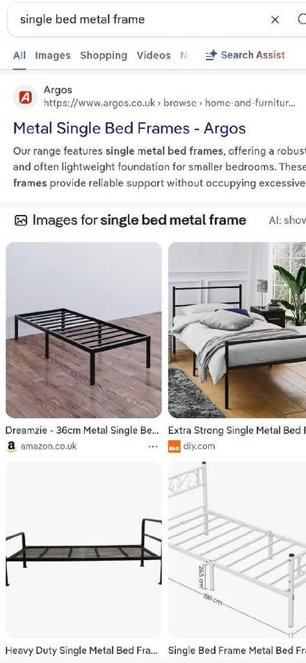 Photo of Single bed frame (Kemptown BN2) #1