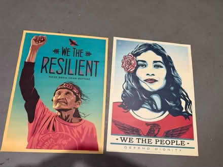 Photo of free 2017 women’s march posters (Petworth) #1