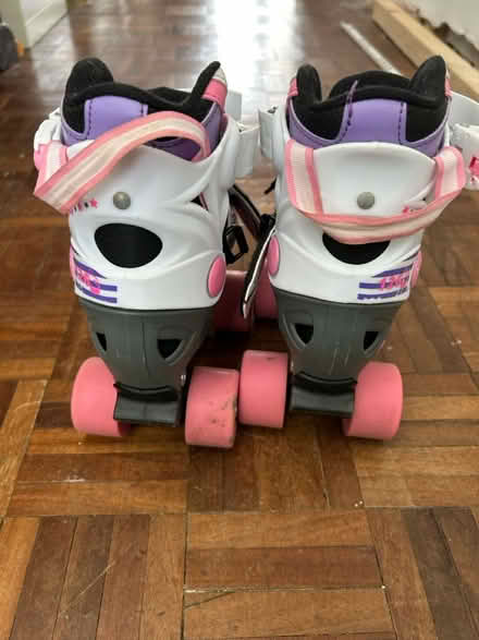 Photo of free Girls white, pink & purple skates (Boughton Monchelsea ME17) #2