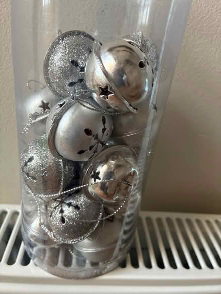 Photo of free Silver Christmas bells (Long Ditton, KT6) #1