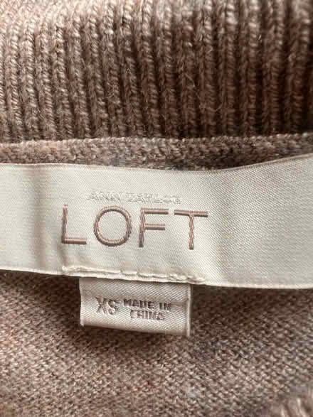 Photo of free Women’s beige sweater XS (Arlington, VA) #2