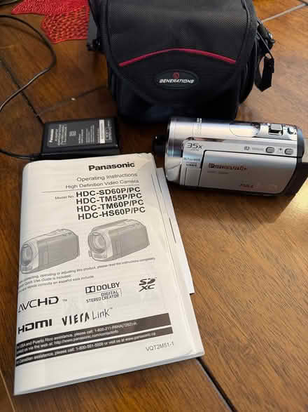 Photo of free Panasonic Palmcorder VHS-C (Succasunna) #1