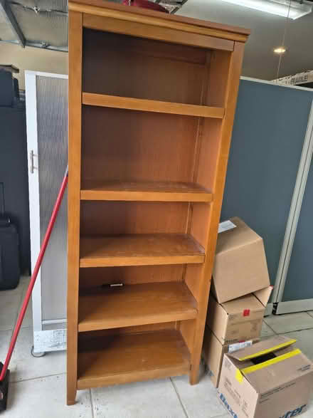 Photo of free Wooden bookshelf (Majestic oaks subdivision) #1
