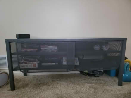 Photo of free IKEA Grey metal TV Stand (bountiful) #1