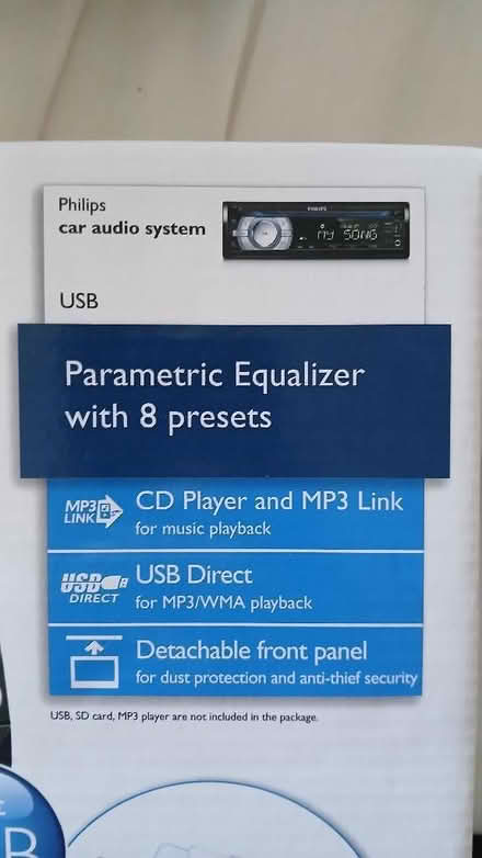 Photo of free Car radio, Philips (Newburgh KY14) #2