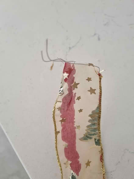Photo of free Christmas wired ribbon (Loughborough) #4