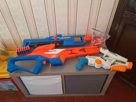 Photo of free Nerf guns and bullets (Belper DE56) #1