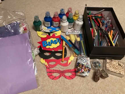 Photo of free Children’s craft items (Cumnor OX2) #1