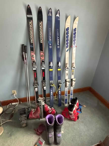 Photo of free Skis and boots (Ohio City - Waco Ct Wst of W30) #1