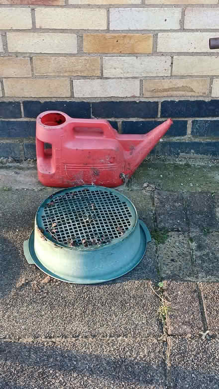 Photo of free Plastic riddle and watering can (Glenfield LE3) #1