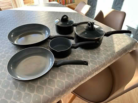 Photo of free 5 piece Set of ceramic pans (Hastings, TN34) #1
