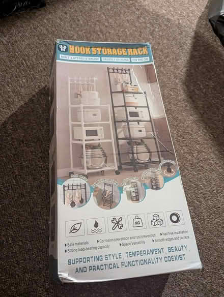 Photo of free Storage rack (N4, Harringay Green Lanes) #1