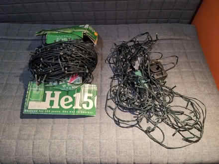 Photo of free Christmas tree lights x 2 sets (SE27) #1