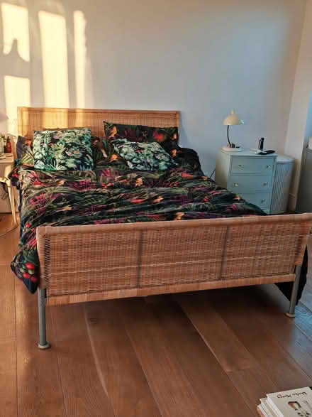 Photo of free Ikea double bed (larger than standard) (Upper Walthamstow E17) #1