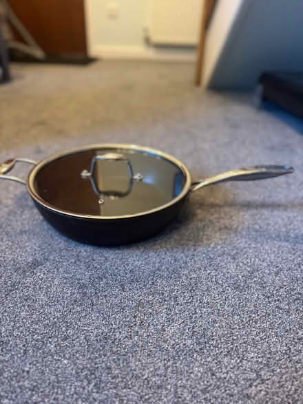 Photo of free Go Cook Large Frying Pan with lid (Pantymwyn CH7) #1