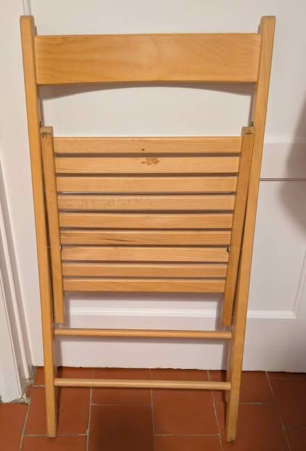 Photo of free Folding wooden chair (Finstall B60) #2