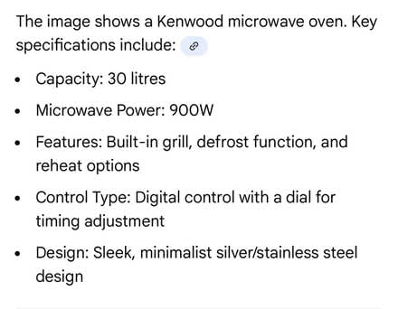 Photo of free Microwave combo oven (Albert Village DE11) #2