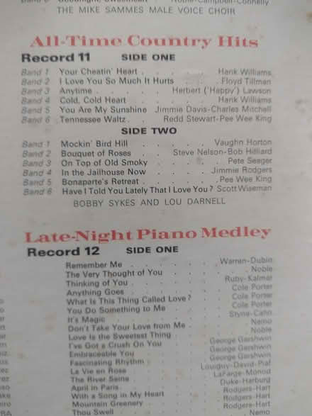 Photo of free Boxset of 8 LP Records (Barry CF63) #3