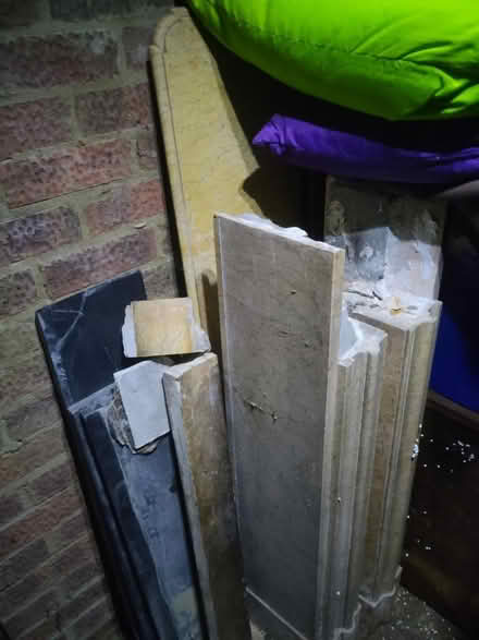 Photo of free Marble mantle piece (Hampton) #1