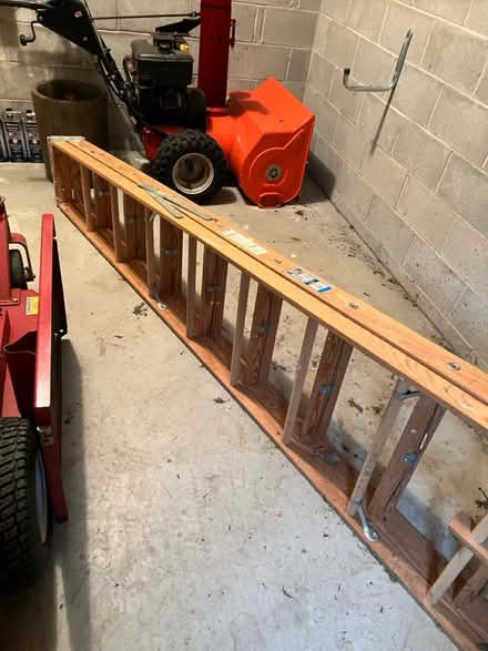 Photo of free 10’ Wooden Step Ladder (Wexford close to I-79) #1