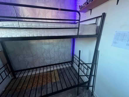 Photo of free Metal bunk beds 3ft single size (Watford WD18) #1