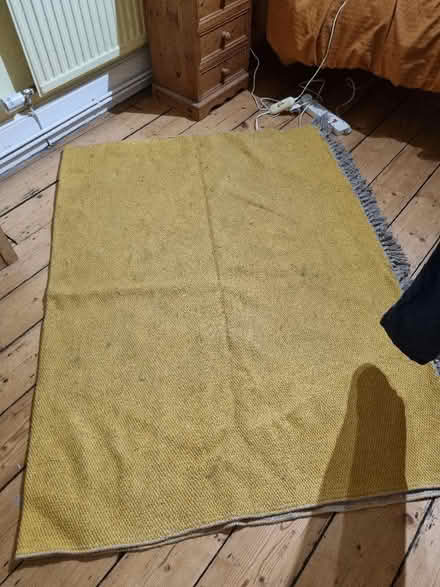 Photo of free Ochre Dunelm carpet (Chalford GL6) #1