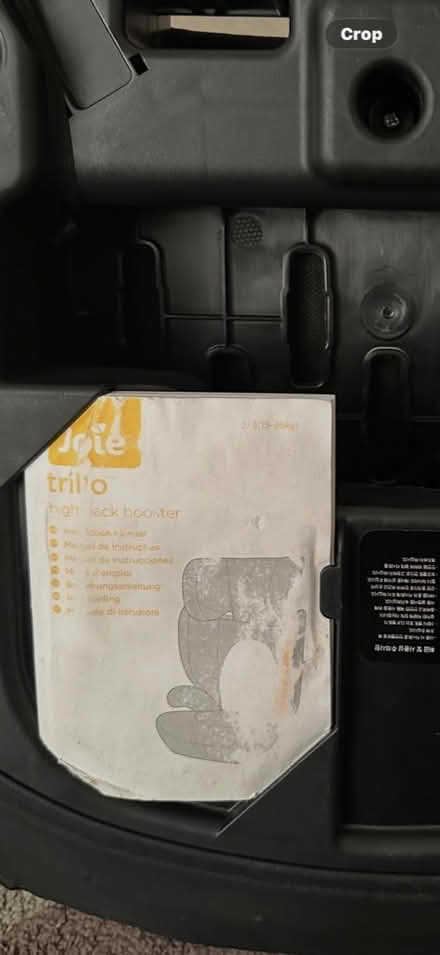 Photo of free Child’s Booster Seat (Shirley CR0) #3