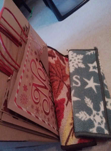 Photo of free Box of Christmas decorations (Barnham) #2