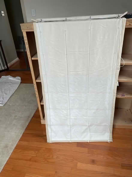 Photo of free 3 x Roman Shades (beige velvet) (Danbury Forest) #3