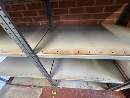 Photo of free Metal garage shelves (Northcourt OX14) #3