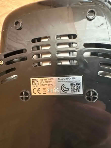 Photo of free Philips Air Fryer (SW12) #3