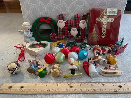 Photo of free Misc. Christmas ornaments (Watertown Square) #1
