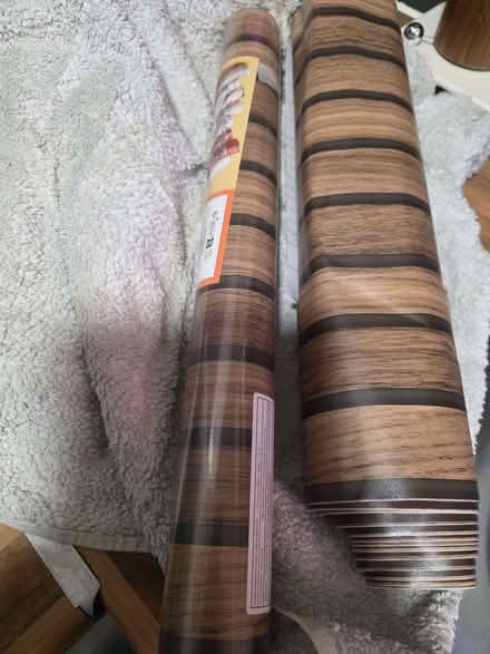 Photo of free Adhesive wood effect wall paper (Cavendish DE23) #2