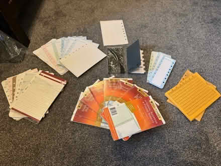Photo of free Assortment of A5 paper folder inserts (Pantymwyn CH7) #2