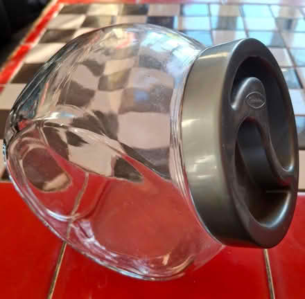 Photo of free Glass storage jar with screw lid (Woodseats, S8 0) #2