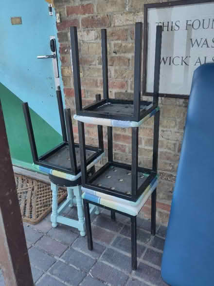 Photo of free Small bar stools (Mitcham's Corner CB4) #1