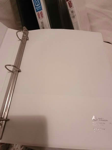 Photo of free Five 3 Ring Binders (Upper East Side) #2