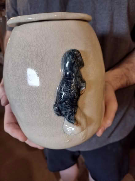 Photo of free Handmade cookie jar (East Arlington) #1
