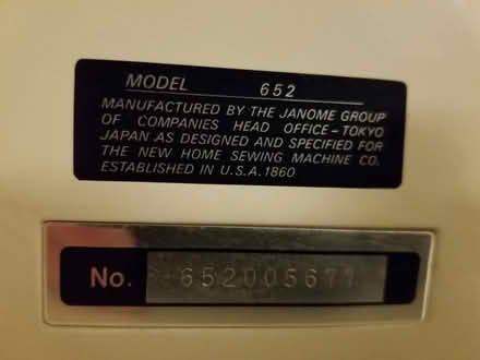 Photo of free Sewing machine (Adel LS16) #3