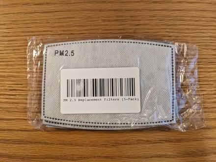 Photo of free PM 2.5 Mask Filters (5-Pack) (Capitol Hill) #1