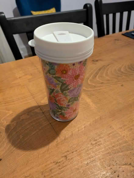Photo of free Crystal Art hot drink reusable cup (North Tonbridge, TN10) #1