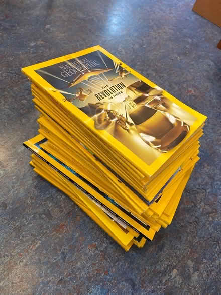 Photo of free National Geographic magazines (Greenwood) #1