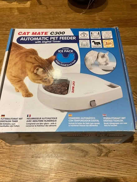 Photo of free Automatic cat feeder (Sproughton IP8) #1