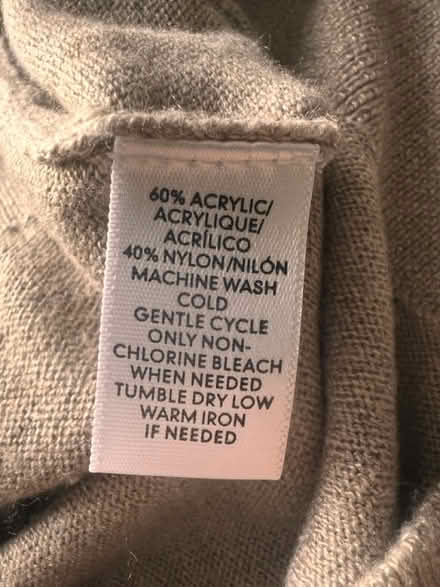 Photo of free Women’s beige sweater XS (Arlington, VA) #3